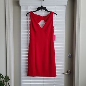 Vince Camuto Sleeveless red dress size 6